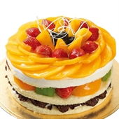 鲜果蛋糕 黄金芒果脆F0203